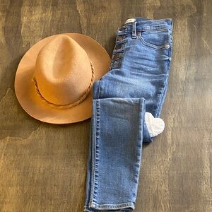 Madewell High-Rise Button-Fly Skinny Jeans